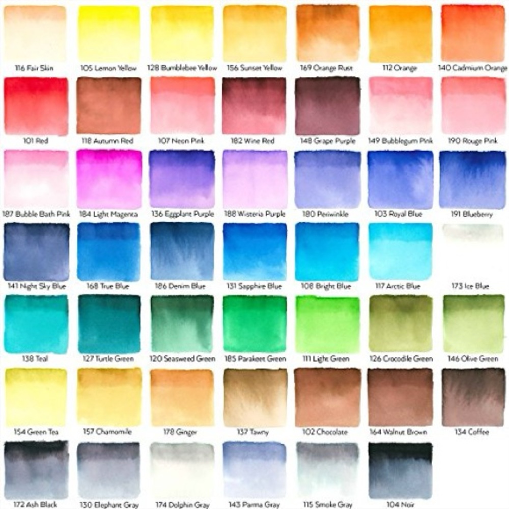 NEW Sealed Arteza Real Brush Pens Set of 48 Watercolor - Picture 2 of 8